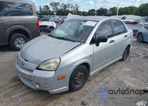 2003 Suzuki Aerio Gs/S from USA, damaged, VIN JS2RA41S235156727
